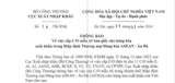 THE ISSUANCE OF HARD COPY OF C/O FORM AI FOR EXPORTING GOODS IN ASEAN-INDIA TRADE IN GOODS AGREEMENT (AITIGA)