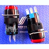 Nút nhấn giữ LA16Y-22Z 16mm 6 chân màu đỏ / AB6-A - J4H8