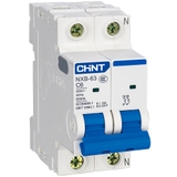 Át điện MCB 2 pha 6A NXB-63 C6 / chính hãng Chint /Aptomat MCB 2P 6A Chint NXB-63