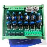 Bo mạch khuếch đại 6 kênh DC-AC BMZ04TA 8A 220V cài ray / opto triac input 3-24V output 5-240V