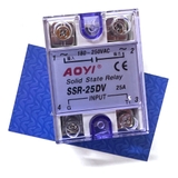 Rơ le bán dẫn SCR SSR-25DV / chính hãng AOYI - A3H6