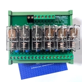 Bo mạch rơ le 24V 16A 6 Kênh G2R-1-E cài ray / Module Relay G2R-1-E 6 Kênh 24V