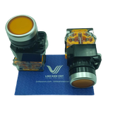 Nút nhấn nhả LA38-11 22mm màu vàng - J5H14