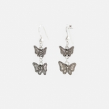 E DROP DOUBLE BUTTERFLY OXIDIZE CHAIN