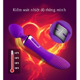 Chày rung massage AV 2 đầu ấm nóng - MX40