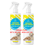 Dầu xịt tắm khô cho chó mèo không dùng nước , khử mùi , sạch lông SMOOTH and SWEET - SP005311