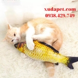  CÁ 3D ĐỒ CHƠI CHO MÈO KÈM CATNIP (BẠC HÀ) -SP000316 