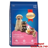 THỨC ĂN CHO CHÓ CON SMARTHEART VỊ BÒ 1.5KG - SP000493