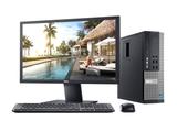 Bộ máy tính để bàn Dell OPTIPLEX 9020, U04S2M20 (Core i7-4770 / RAM 8GB / SSD 256GB) / Màn hình Dell 20 Monitor E2020H 19.5 inch / Chuột phím Dell / WiFi