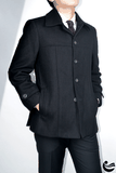 ESSENTIAL BLACK MAC COAT MĂNG TÔ ĐEN