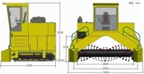 Máy đảo phân hữu cơ Compost M2500