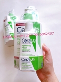 Sữa rửa mặt cho da khô nhạy cảm Cerave Hydrating Facial Cleanser for Normal to Dry Skin (87ml)