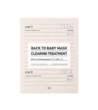 (Tách set) Mặt nạ cho da mụn 3CE Back To Baby Mask Clearing Treatment 2 bước