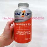 Viên uống Vitamin Tổng Hợp cho 6 vấn đề lão hóa [Bayer] One A Day Women's 50+ Multivitamin (300 viên)