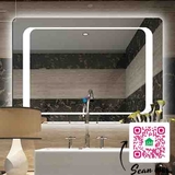 Gương đèn led phòng tắm SMHome GNT01 - Tích hợp đèn led và công tắc cảm ứng trên gương