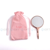 Gương makeup cầm tay in logo theo yêu cầu