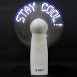 Quạt Mini Cầm Tay Thiết Kế Logo LED Phát Sáng Theo Yêu Cầu