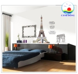 Decal dán tường Paris tráng lệ - trang trí sang trọng