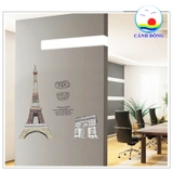 Decal dán tường Paris tráng lệ - trang trí sang trọng