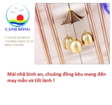 Chuông gió dreamcatcher lưới bắt giấc mơ lông vũ mềm mại