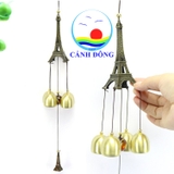 Chuông gió hình tháp eiffel nhẹ nhàng tinh tế trang trí nhà cửa