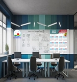 Lịch 2023 dán văn phòng giúp sắp xếp kế hoạch, công việc, học tập đạt thành công - truyền cảm hứng, trang trí văn phòng ý nghĩa  - in theo size yêu cầu trên nhiều chất liệu - sẵn keo dán dễ trên tường, kính, gỗ