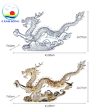 Tượng Rồng phong thủy pha lê sang trọng - quà tặng cao cấp