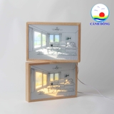 Tranh đèn led 3D ánh sáng đổi màu sinh động độc đáo và sáng tạo - Nhận thiết kế ảnh theo yêu cầu