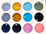 Tròng kính màu u2 1.60sp cận viễn loạn thời trang hàn quốc CHEMI lớp phủ váng dầu chống uv
