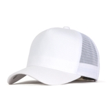 PREMI3R Nón lưỡi trai trơn 5panel meshcap WHITE G6(L)24