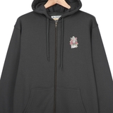 URBAN haircut zip-up charcoal FT0140