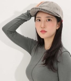 Nón Premier Retro Soft Caps. charcoal P0031 피그먼트 플립챙 볼스캡  한국생산