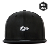 FLIPPER Nón Snapback  BIG-Coating denim màu đen trắng FB040 - L