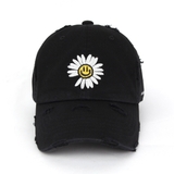 [L] Nón dadhat G8 FLOWERsmile black F0082(L)