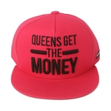 [outlet] Nón hiphop MONEY pink P129