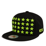 [outlet] Nón hiphop 28STAR COTTON/BL.FLUORESCENCE black/green P252 - M