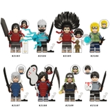 COMBO 8 Minifigures Các Mẫu Nhân Vật Đệ Nhất Đệ Nhị Trong Naruto KDL814 - Đồ Chơi Lắp Ráp Mini