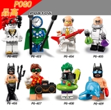 Minifigures Các Nhân Vật Super Heroes Batman Joker Robin Phiên Bản Ở Kì Nghỉ PG8106