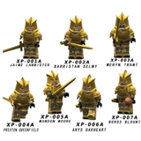 Minifigures Các Nhân Vật Trong Seri Phim Game Of Thrones Phiên Bản Mạ Vàng KT1001