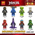 Minifigures Ninjago Các Nhân Vật Kai Lloyd Zane Jay Cold Mẫu Ra Mới Nhất Lele A090 A097