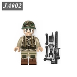 Lego Minifigures Nhân Vật Lính Mỹ Trong Thế Chiến 2 JA002 - Lắp Ráp Đồ Chơi WWII