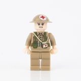 Lego Minifigures Mẫu Nhân Vật Lính Anh Trong Thế Chiến 2 - Đồ Chơi Lắp Ráp WWII