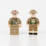 Lego Minifigures Mẫu Nhân Vật Lính Anh Trong Thế Chiến 2 - Đồ Chơi Lắp Ráp WWII