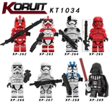 Lego Minifigures Star Wars Các Mẫu Nhân Vật Trong Seri Phim Chiến Tranh Giữa Các Vì Sao Phần 9 KT1034