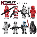Lego Minifigures Star Wars Các Mẫu Nhân Vật Trong Seri Phim Chiến Tranh Giữa Các Vì Sao Phần 9 KT1034