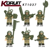 Lego Minifigures Warhammer 40000 Các Mẫu Nhân Vật Lính Imperial Guard IG Mẫu Mới Ra Siêu Đẹp KT1037