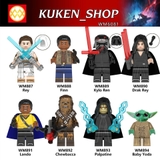 Lego Minifigures Star Wars Các Mẫu Nhân Vật Trong Seri Phim Chiến Tranh Giữa Các Vì Sao Phần 9 WM6081