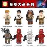 Lego Minifigures Star Wars Các Mẫu Nhân Vật Trong Seri Phim Chiến Tranh Giữa Các Vì Sao Phần 9 WM6082 Mẫu Mới