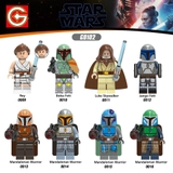 Lego Minifigures Star Wars Các Mẫu Nhân Vật Trong Seri Phim Chiến Tranh Giữa Các Vì Sao Phần 9 G0102 Mẫu Mới