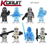 Lego Minifigures Star Wars Các Mẫu Nhân Vật Trong Seri Phim Chiến Tranh Giữa Các Vì Sao Phần 9 KT1035 Mẫu Mới